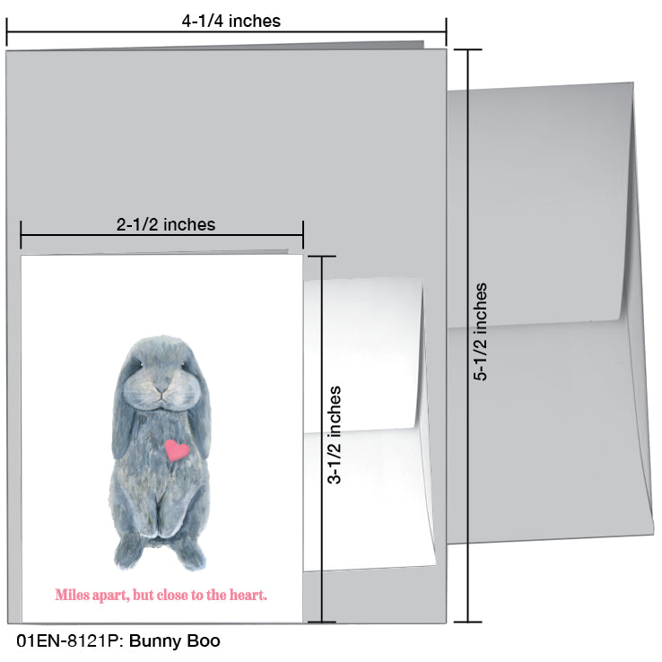 Bunny Boo, Greeting Card (#8121P)