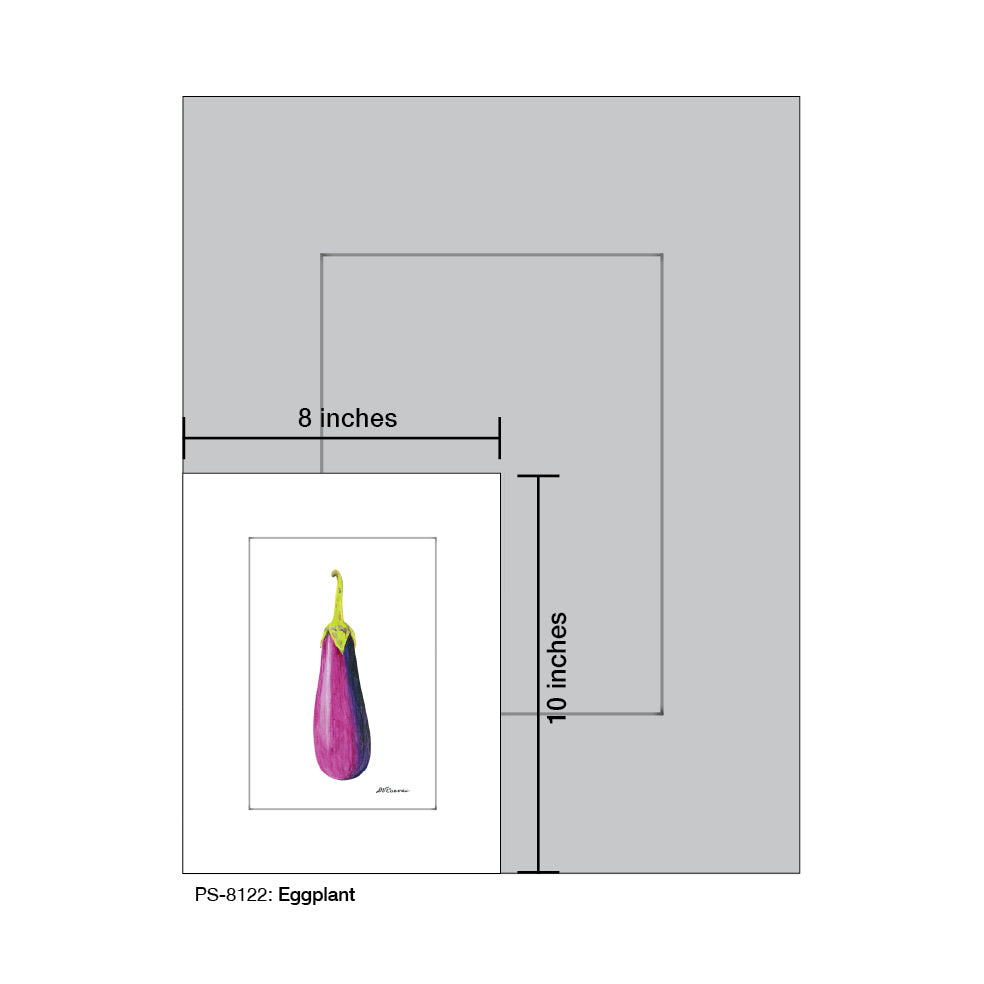 Eggplant, Print (#8122)