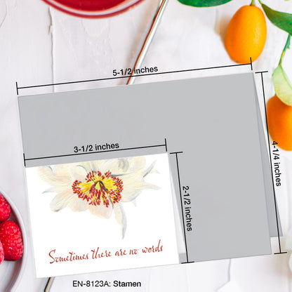Stamen, Greeting Card (8123A), Enclosure, www.printedcanvas.com