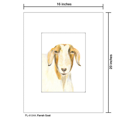 Farrah Goat, Print (#8124A)