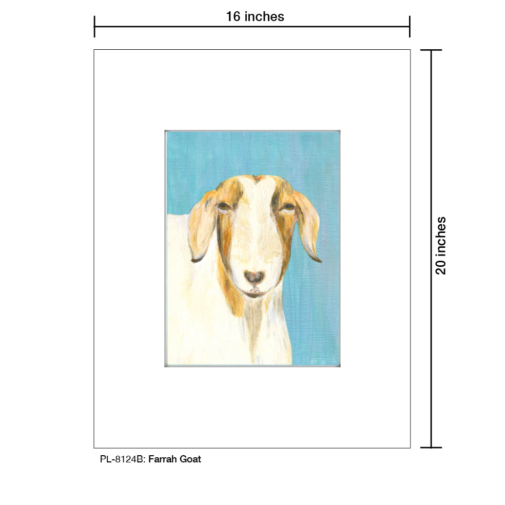 Farrah Goat, Print (#8124B)