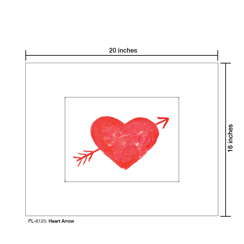 Heart Arrow, Print (#8125)