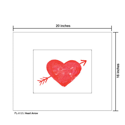 Heart Arrow, Print (#8125)