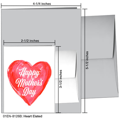 Heart Elated, Greeting Card (8126B)