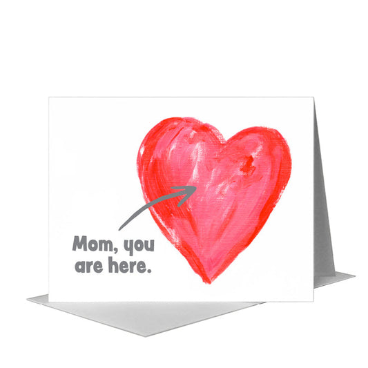 Heart Elated, Greeting Card (#8126G) A2 Card Front, www.printedcanvas.com