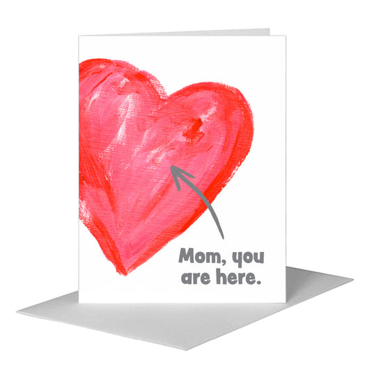 Heart Elated, Greeting Card (#8126GA) A2 Card Front, www.printedcanvas.com