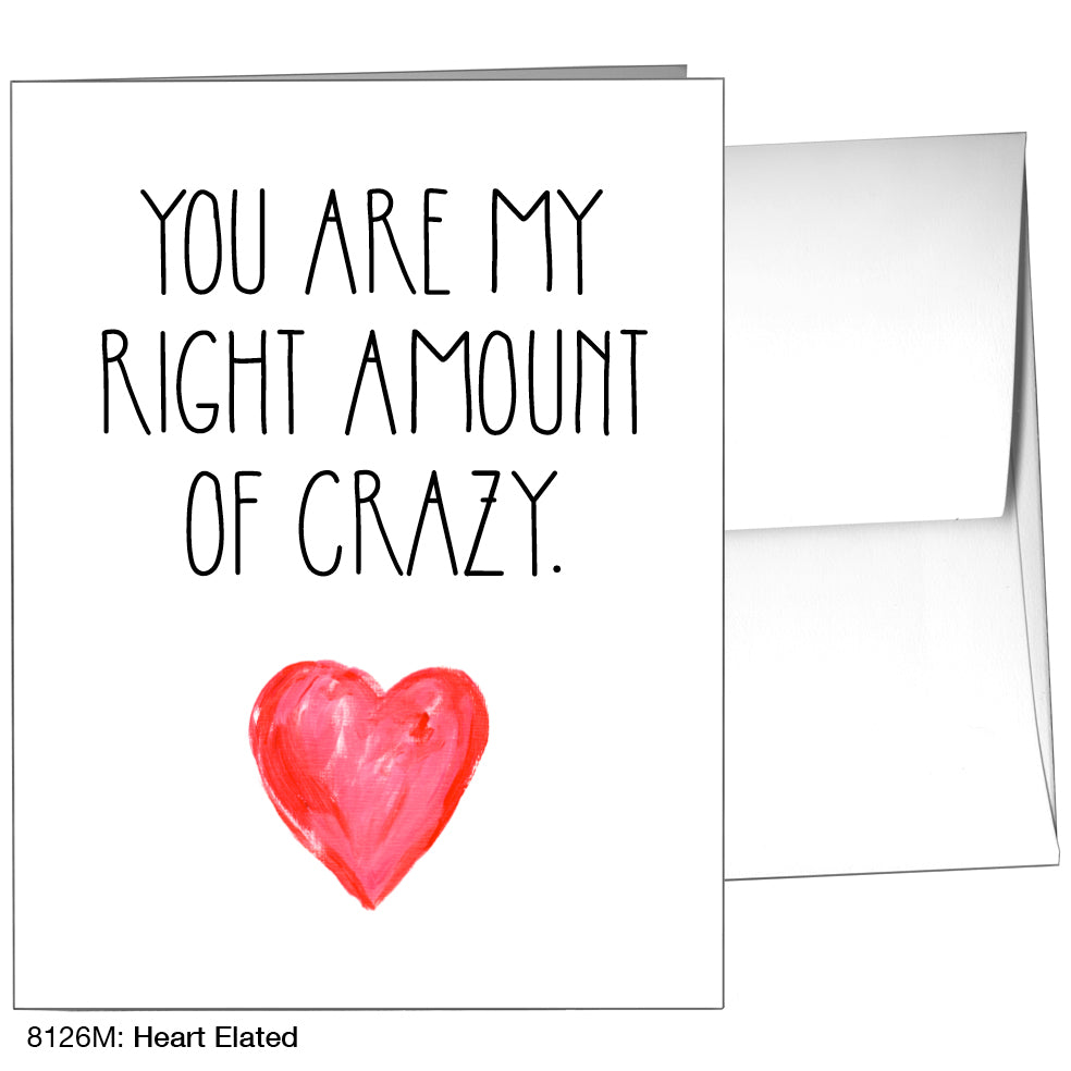 Heart Elated, Greeting Card (8126M)