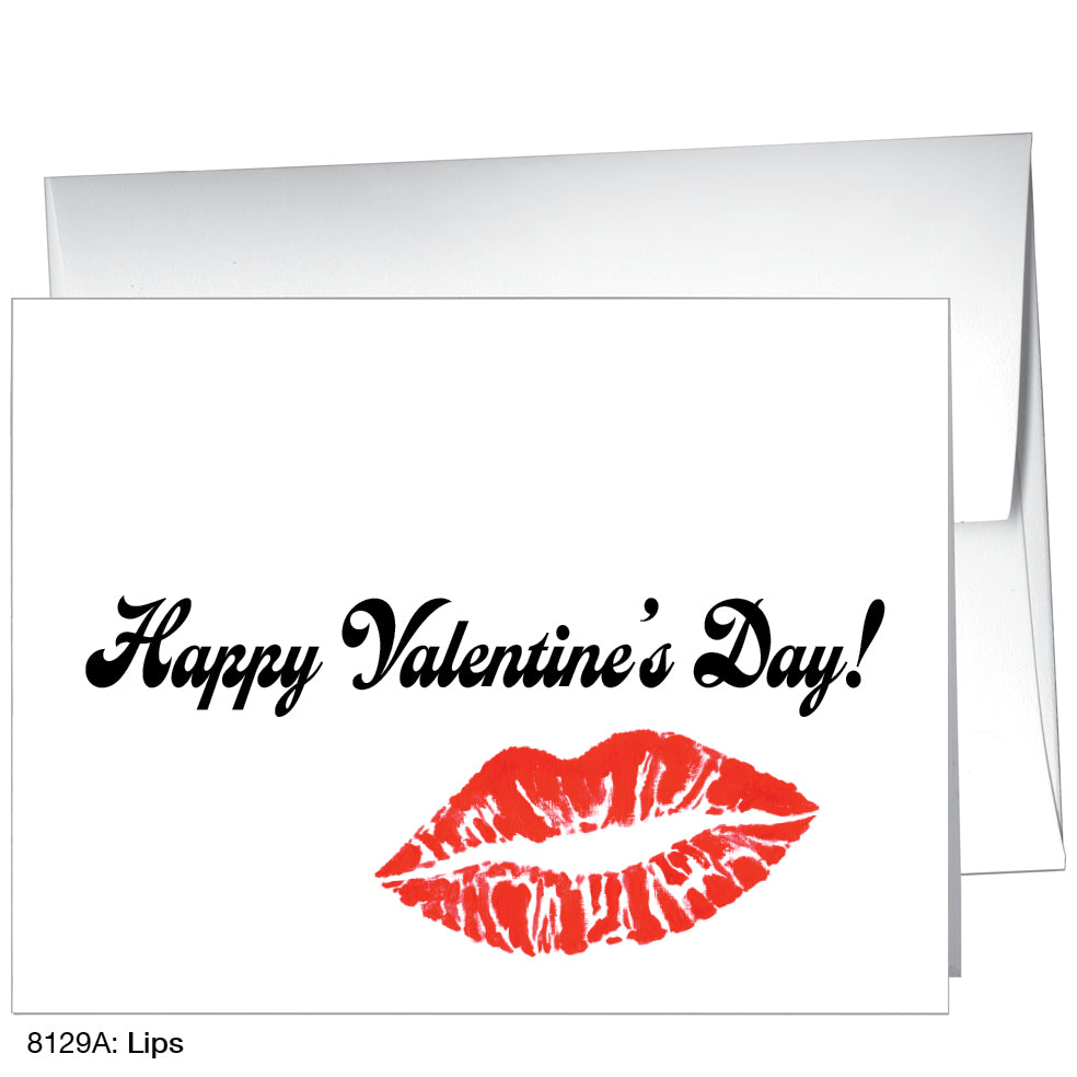 Lips, Greeting Card (8129A)