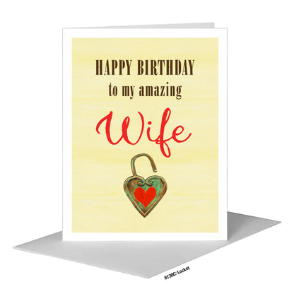 Locket, Greeting Card (#8130C)