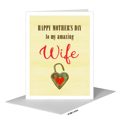 Locket, Greeting Card (#8130D)