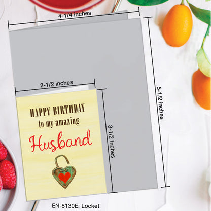 Locket, Greeting Card (#8130E)