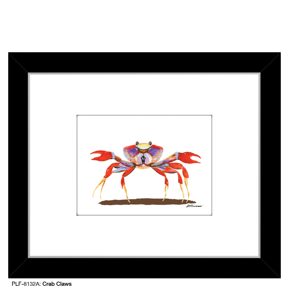 Crab Claws, Print (#8132A), Print Matted, www.printedcanvas.com