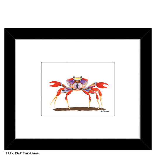 Crab Claws, Print (#8132A), Print Matted, www.printedcanvas.com