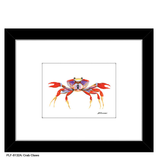 Crab Claws, Print (#8132A), Print Matted, www.printedcanvas.com
