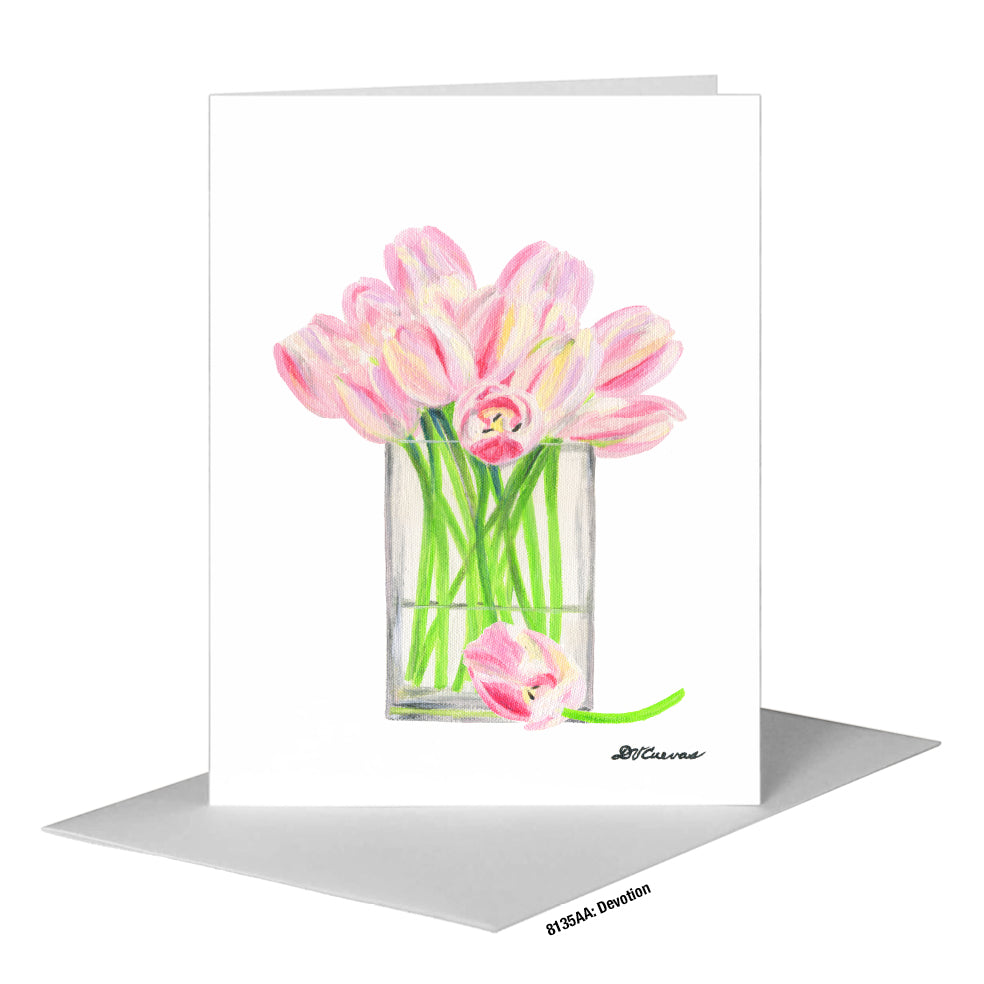 Devotion, Greeting Card (#8135AA)