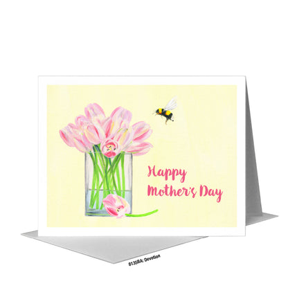 Devotion, Greeting Card (#8135BA), A2 Card Front, www.printedcanvas.com