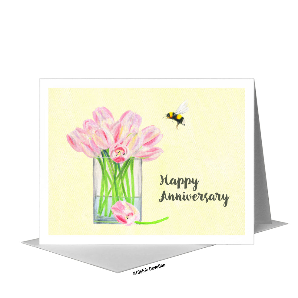 Devotion, Greeting Card (#8135EA)