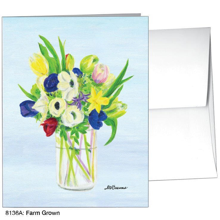 Farm Grown, Greeting Card (8136A) - Printed Canvas