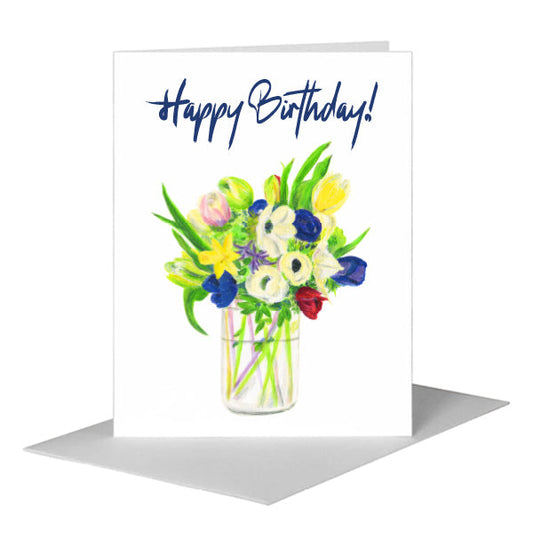 Farm Grown, Greeting Card (#8136C) A2 Card Front, www.printedcanvas.com