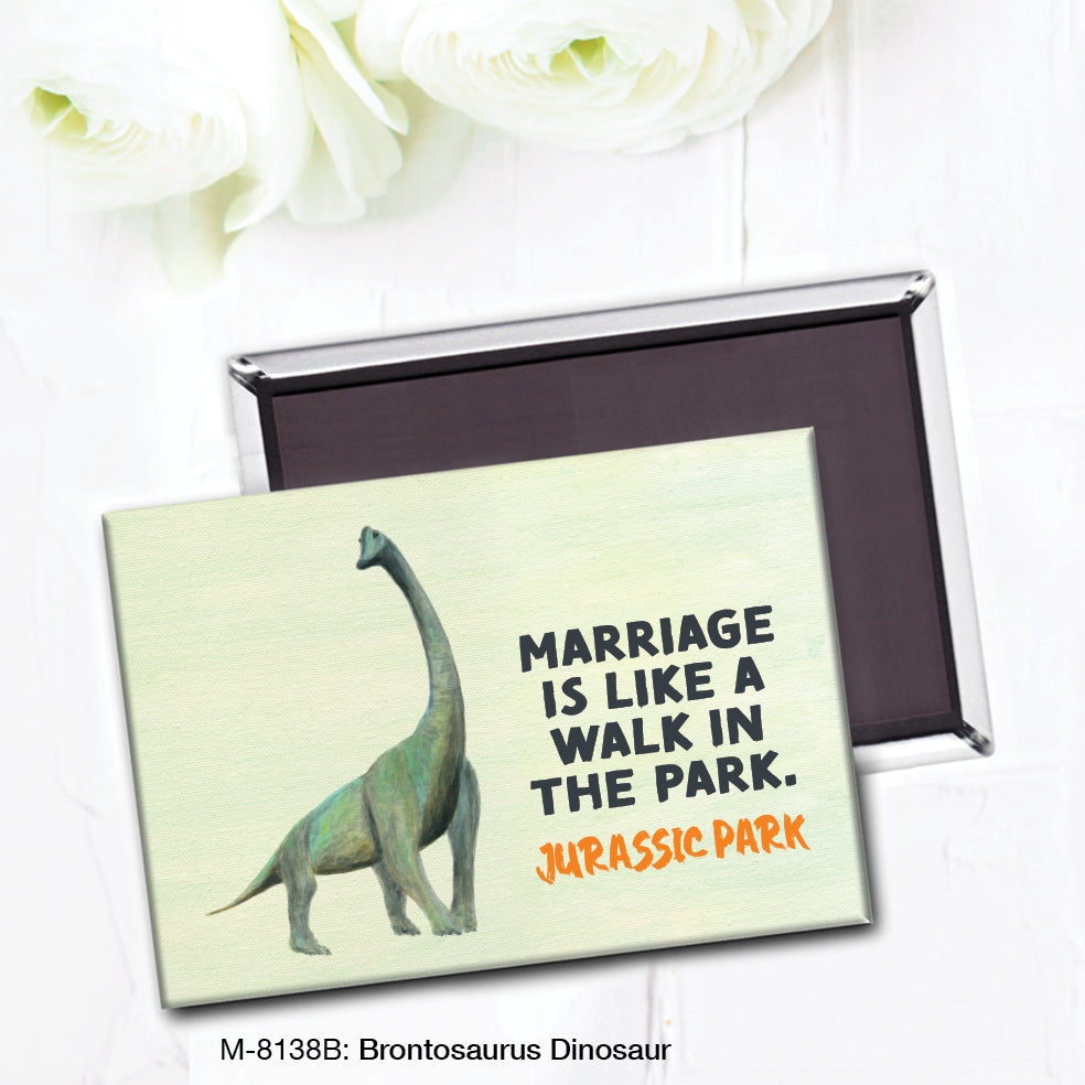 Brontosaurus Dinosaur, Magnet (M-8138B)
