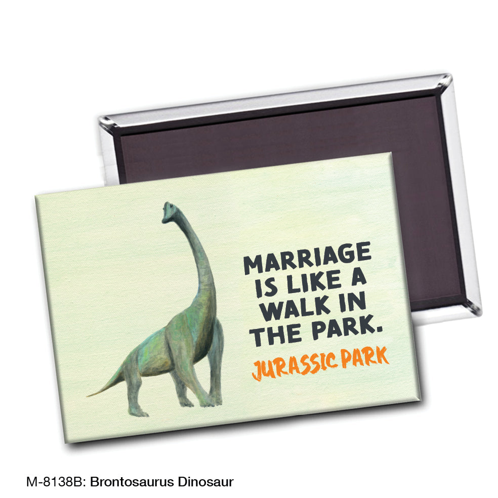 Brontosaurus Dinosaur, Magnet (M-8138B)