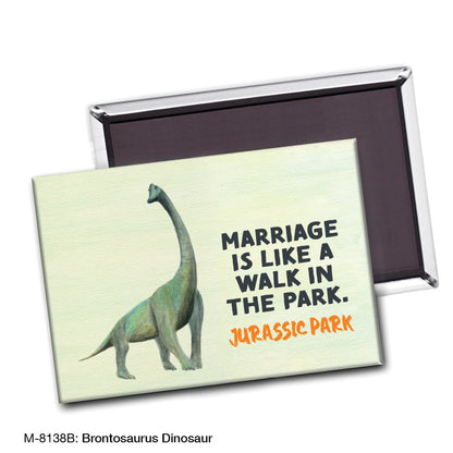Brontosaurus Dinosaur, Magnet (M-8138B)