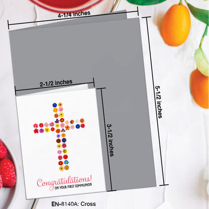 Cross, Greeting Card (8140A), Enclosure, www.printedcanvas.com