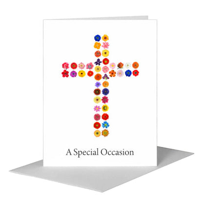 Cross, Greeting Card (#8140B), A2 Card Front, www.printedcanvas.com