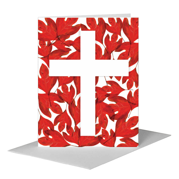 Cross, Greeting Card (#8140E) A2 Card Front, www.printedcanvas.com