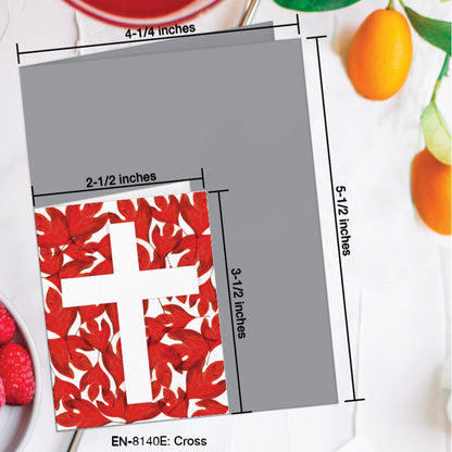 Cross, Greeting Card (8140E), Enclosure Card, www.printedcanvas.com