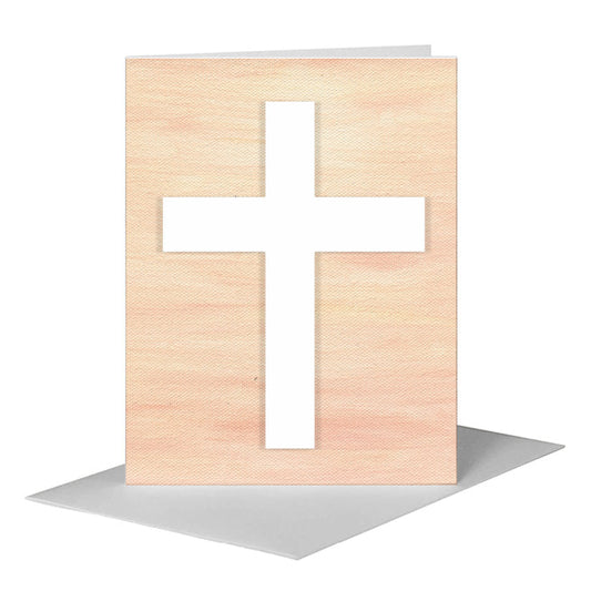 Cross, Greeting Card (#8140K) A2 Card Front, www.printedcanvas.com