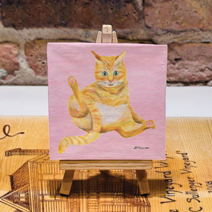 Cat Privacy, Mini Artwork (MA-8149B)