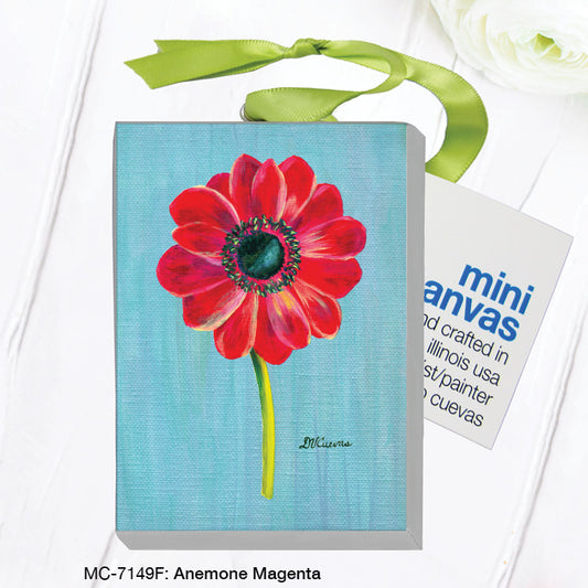Anemone Magenta, Mini Canvas (MC-7149F)