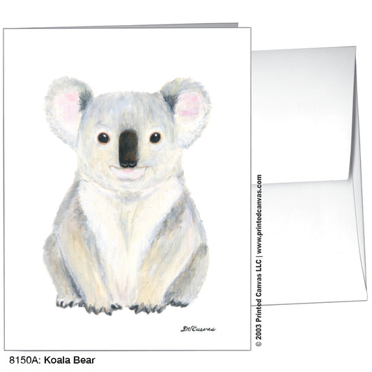 Koala Bear, Greeting Card (#8150A)