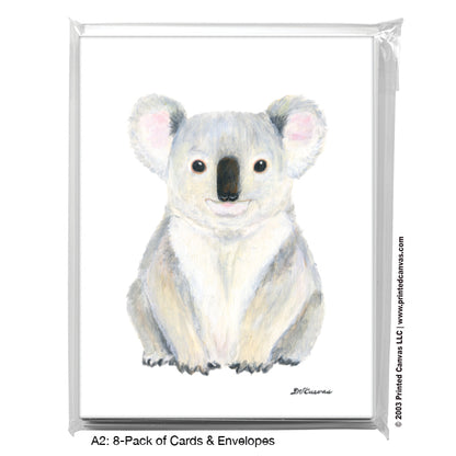 Koala Bear, Greeting Card (#8150A)
