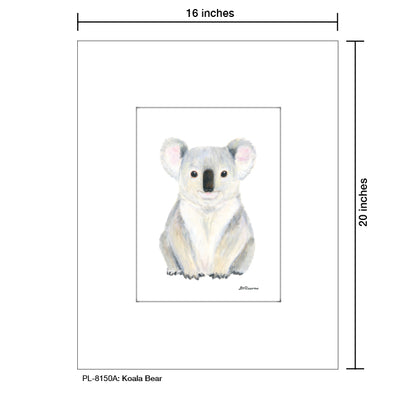 Koala Bear, Print (#8150A)