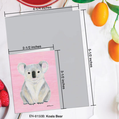 Koala Bear, Greeting Card (#8150B)