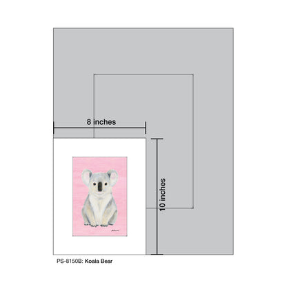 Koala Bear, Print (#8150B)