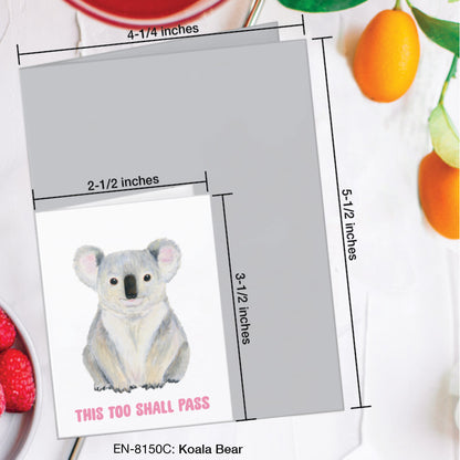 Koala Bear, Greeting Card (#8150C)