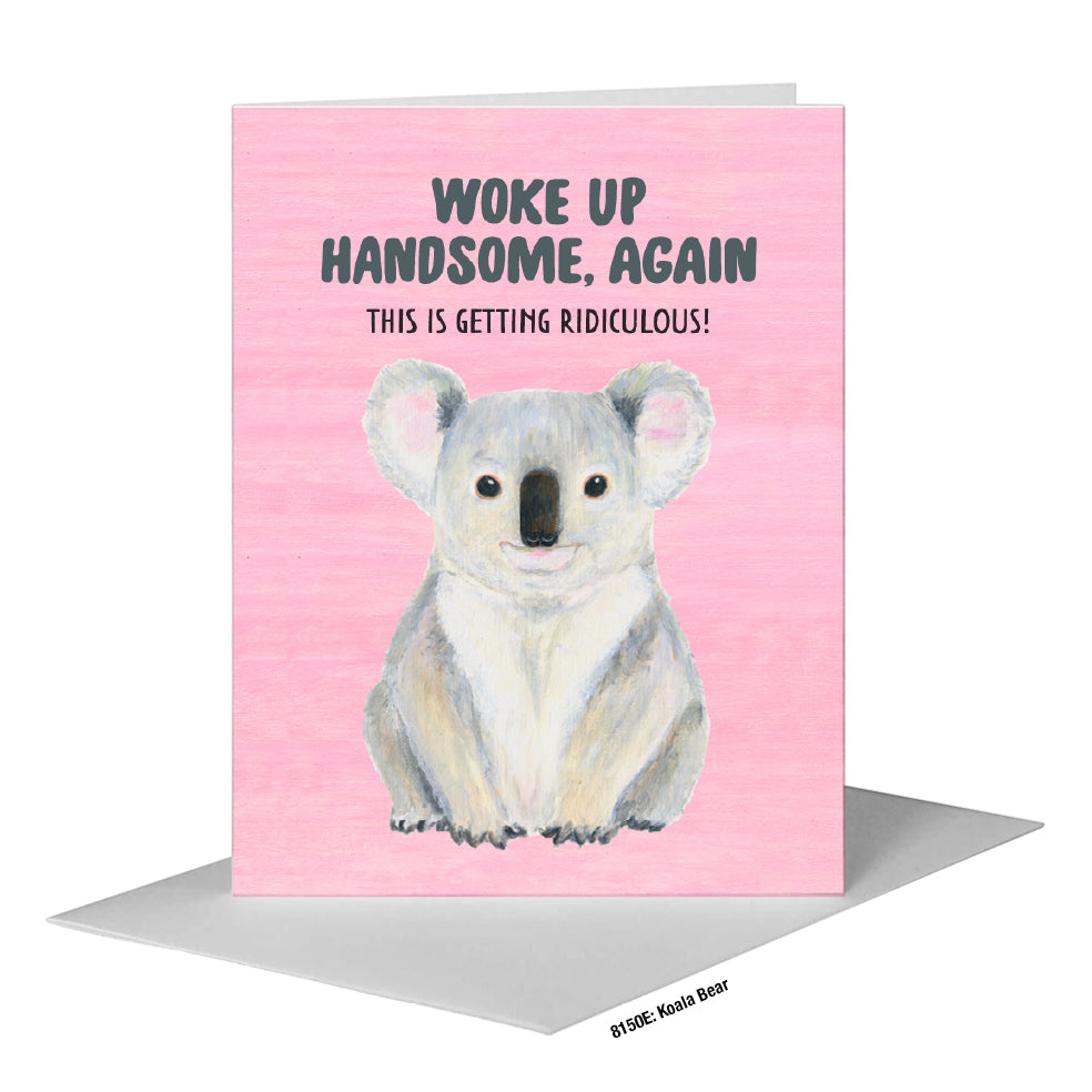 Koala Bear, Greeting Card (#8150E)