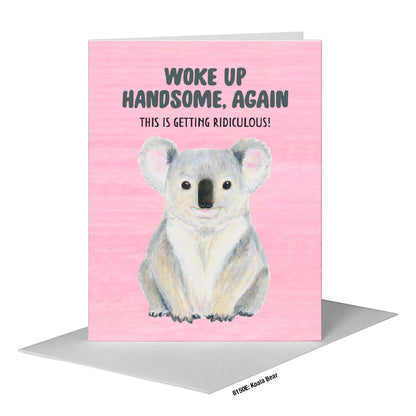 Koala Bear, Greeting Card (#8150E)