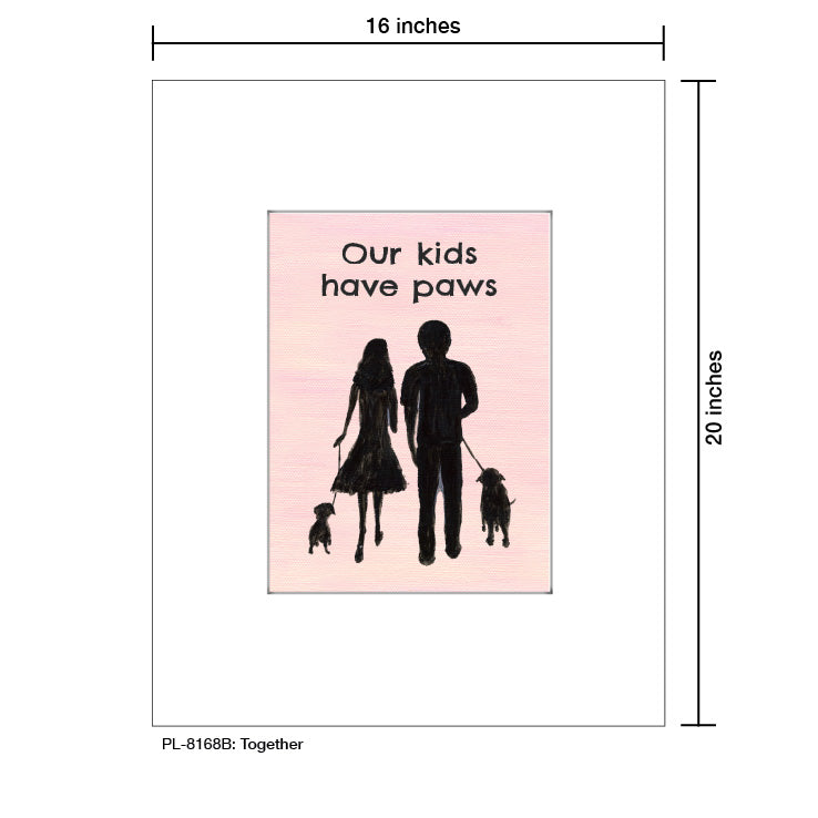 Together, Print (#8168B), Printe Matted, www.printedcanvas.com