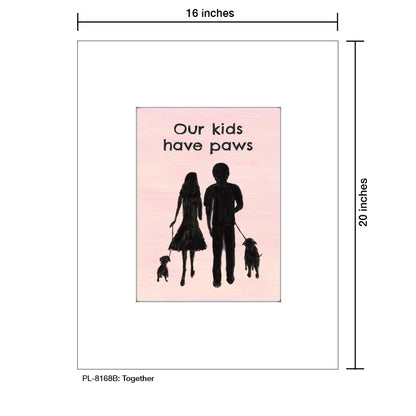 Together, Print (#8168B), Printe Matted, www.printedcanvas.com