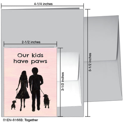 Together, Greeting Card (#8168B), Enclosure Card, www.printedcanvas.com