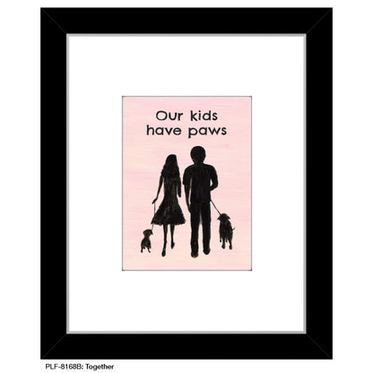 Together, Print (#8168B), Print Matted, www.printedcanvas.com