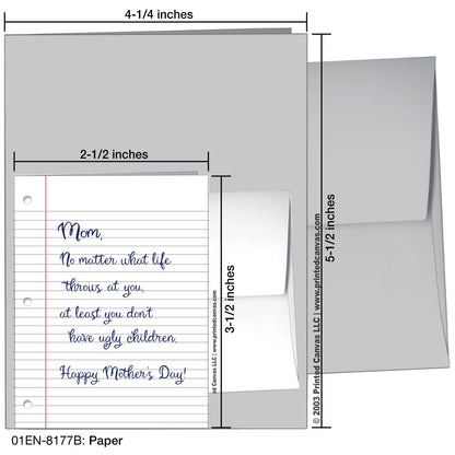 Paper, Greeting Card (#8177B)