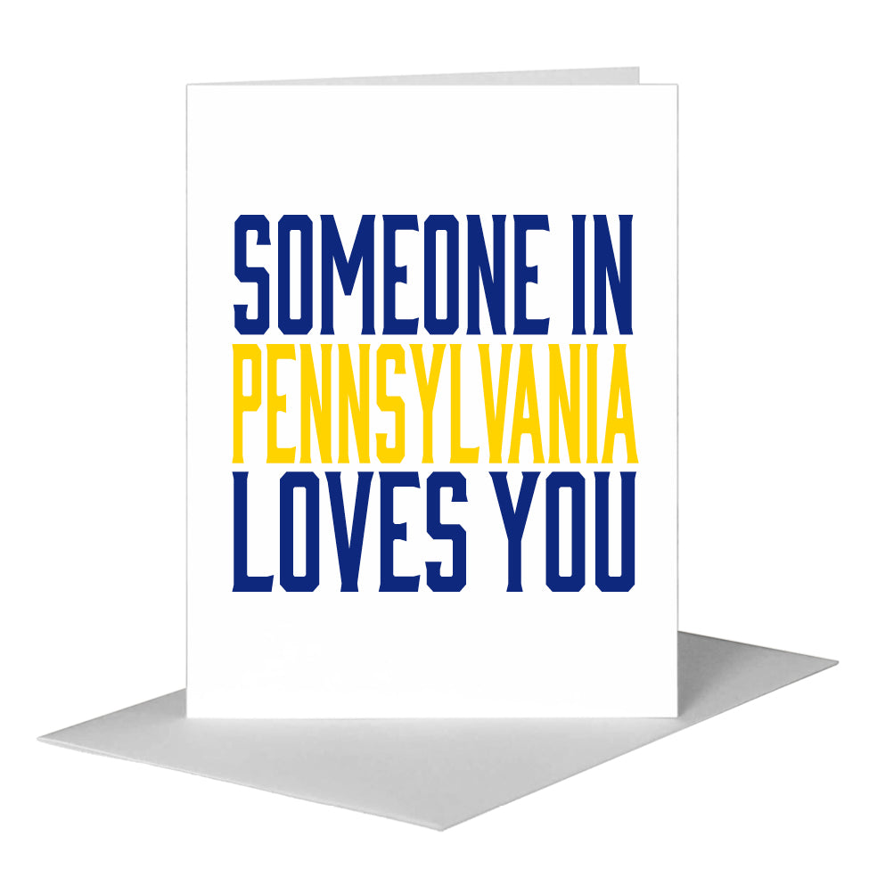 Hello, from Pennsylvania, Greeting Card (#8178E)