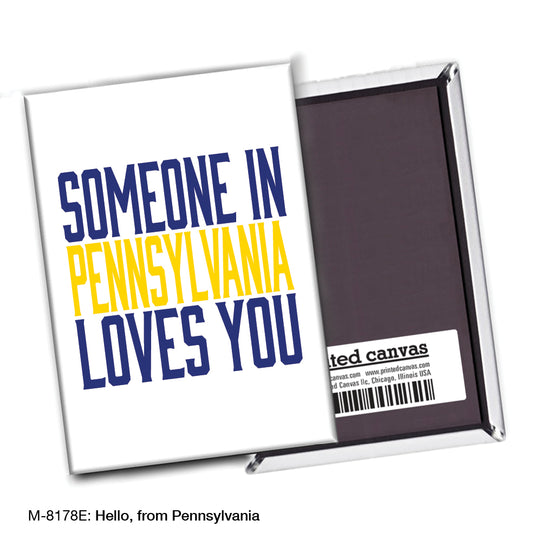 Hello, from Pennsylvania, Magnet (M-8178E)