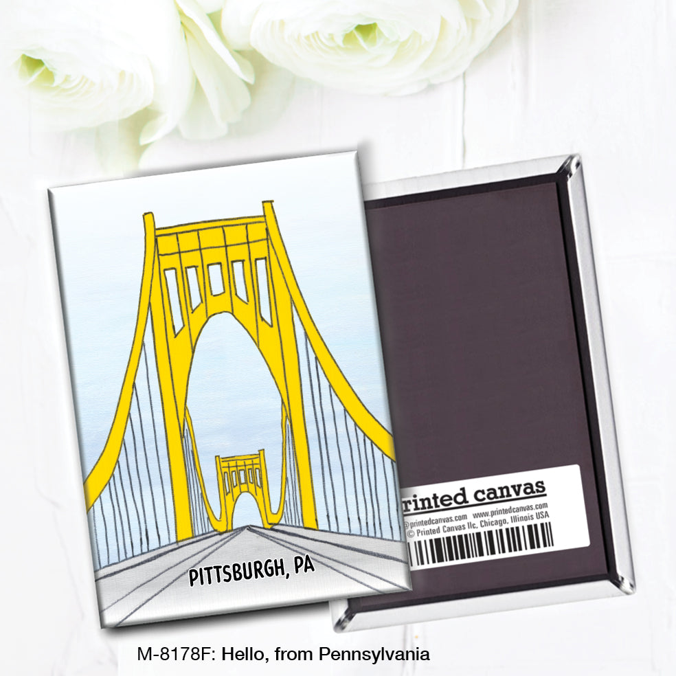 Hello, from Pennsylvania, Magnet (M-8178F)