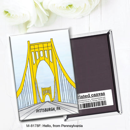 Hello, from Pennsylvania, Magnet (M-8178F)